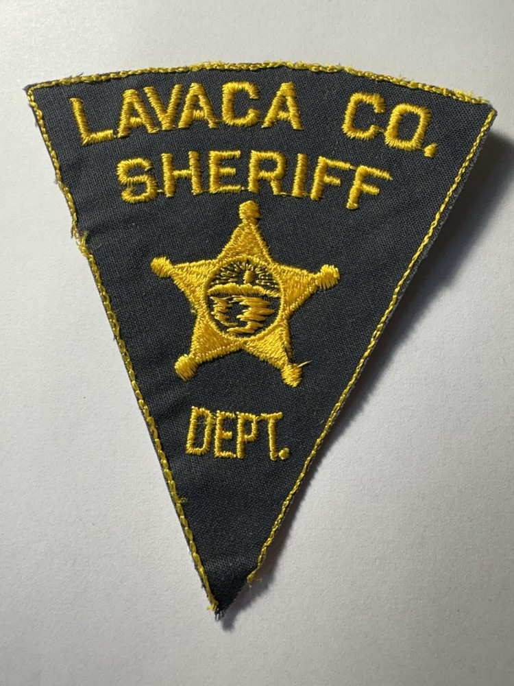 Lavaca County Texas Sheriff Patch