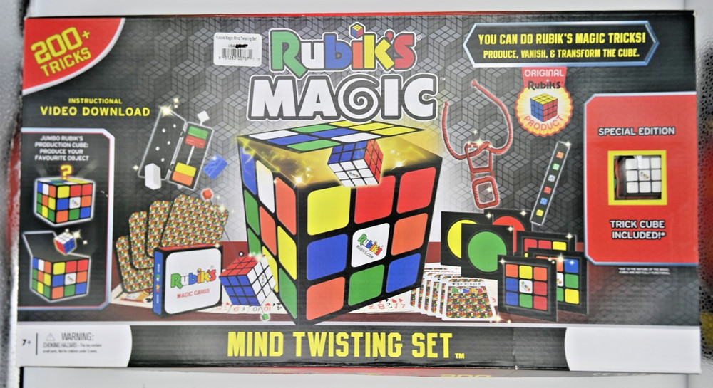 Rubik's Mind Twisting Magic Set by Fantasma Magic with Perplexing 200+ Tricks