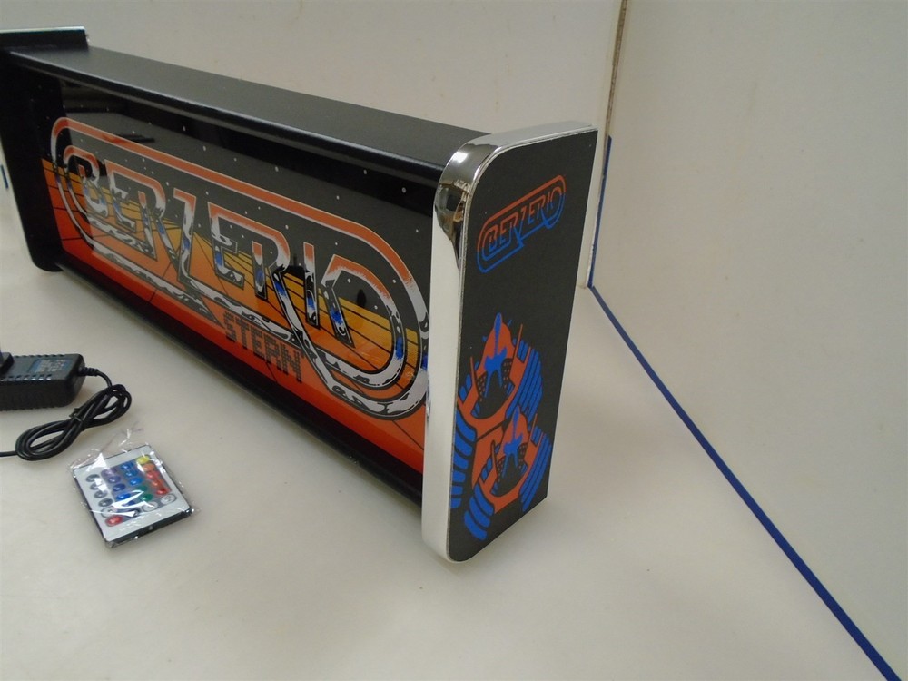 Berzerk Marquee Game/Rec Room LED Display light box