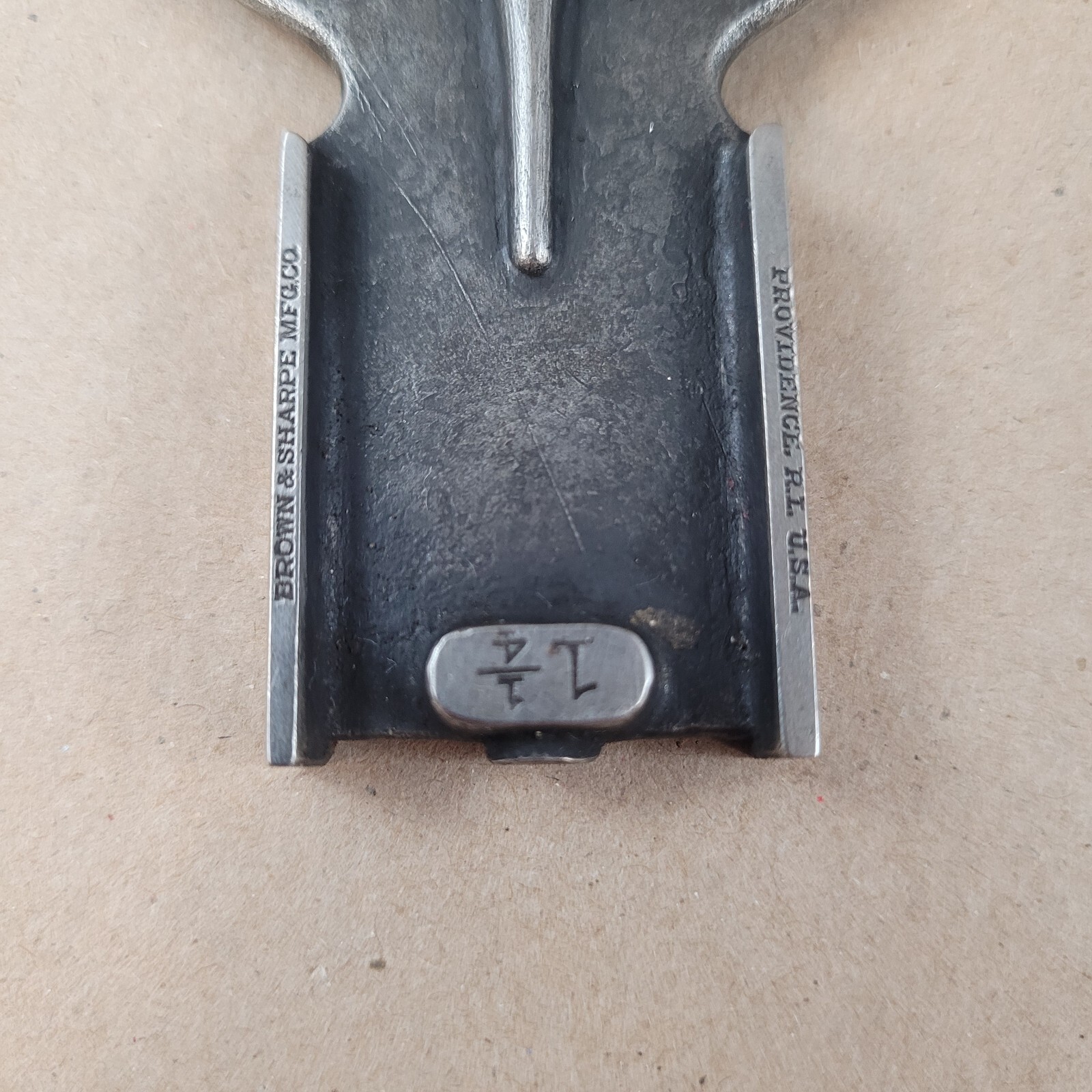 Brown & Sharpe Mfg Co Fixed Caliper Snap Gauge 1 1/4" Antique Machine Tool USA