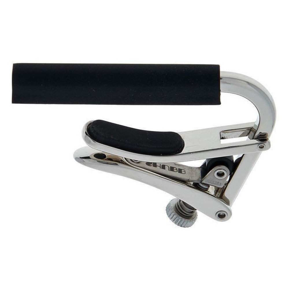 Shubb C2 Standard Capo for Nylon String Classical Guitars, Polished Nickel