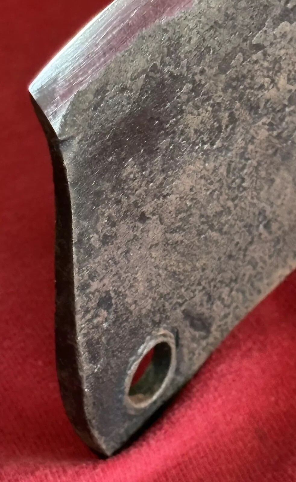 J.B. CUSTOM HANDMADE CLEAVER FROM A 1969 CAMARO LEAF SPRING - VINTAGE EXCELLENT