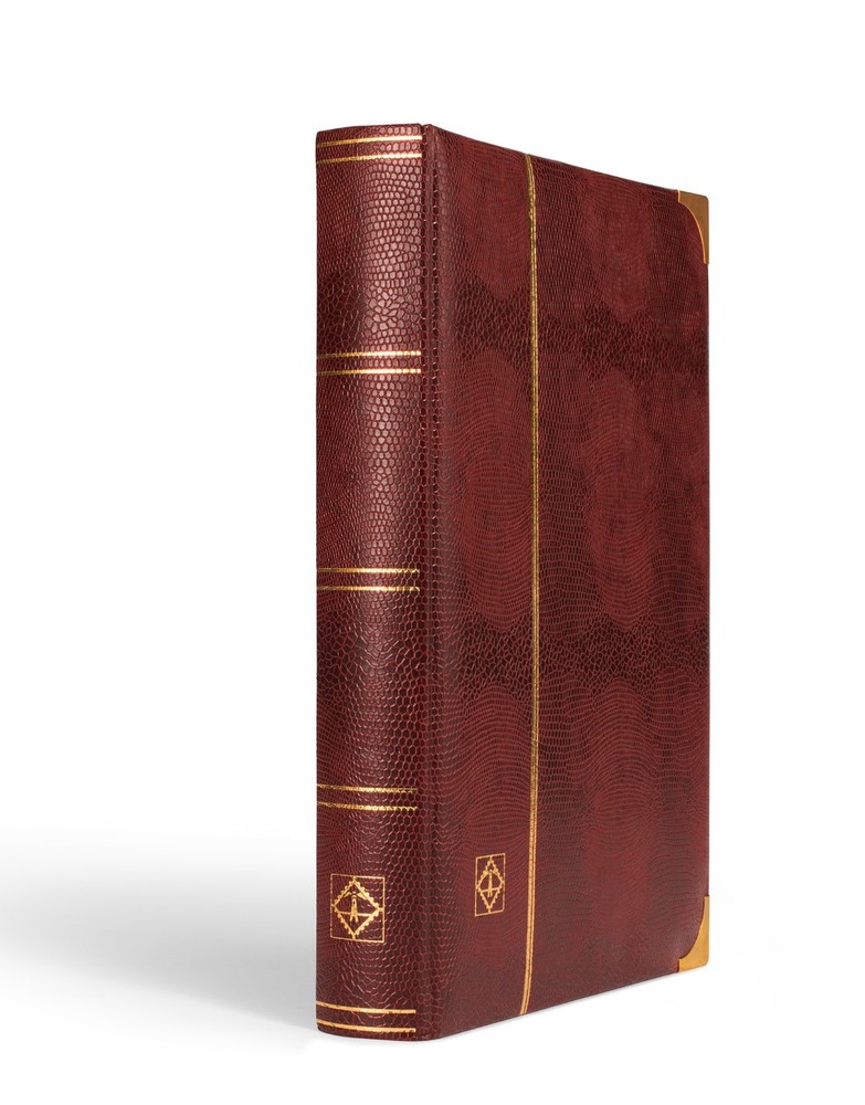 1 Comfort Deluxe Stockbook 9 x 12 64 Black A4 Size Pages RED Album By Lighthouse