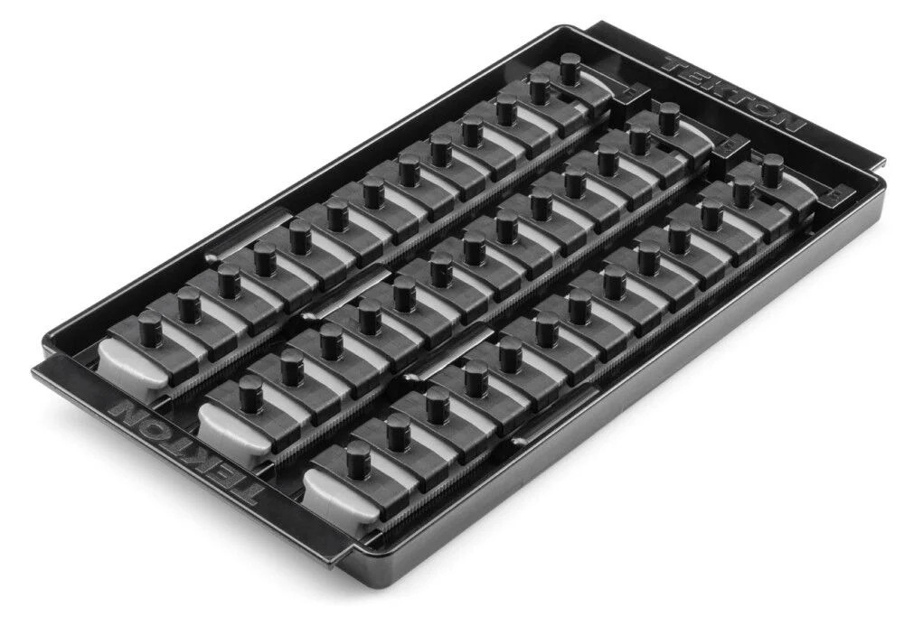 Tekton 39 Slot Universal Socket Organizer For 1/4 Inch Drive Sockets And Bit