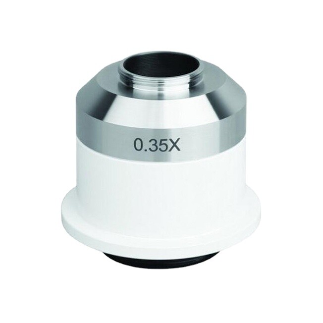 New 0.35x Adjustable C-mount Camera Adapters Relay Lens for Nikon Microscope