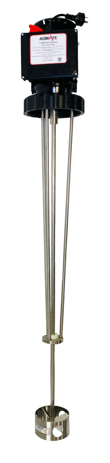 FlowMAX 1000 .37kW 240V IBC Tote Shuttle Pod Mixer Stirrer Agitator