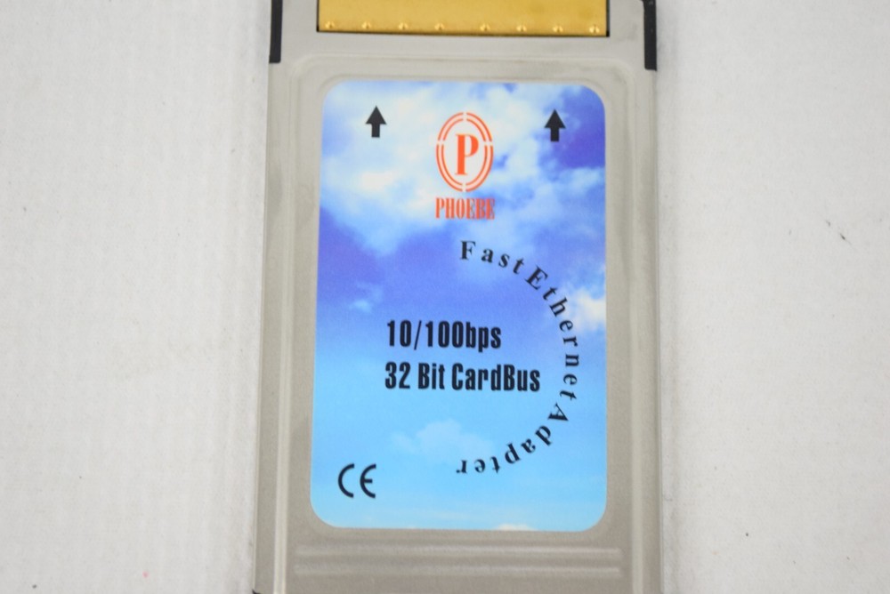 Phoebe 0040F4D40BC1 32 Bit 10/100 Bps Ethernet Card Adapter