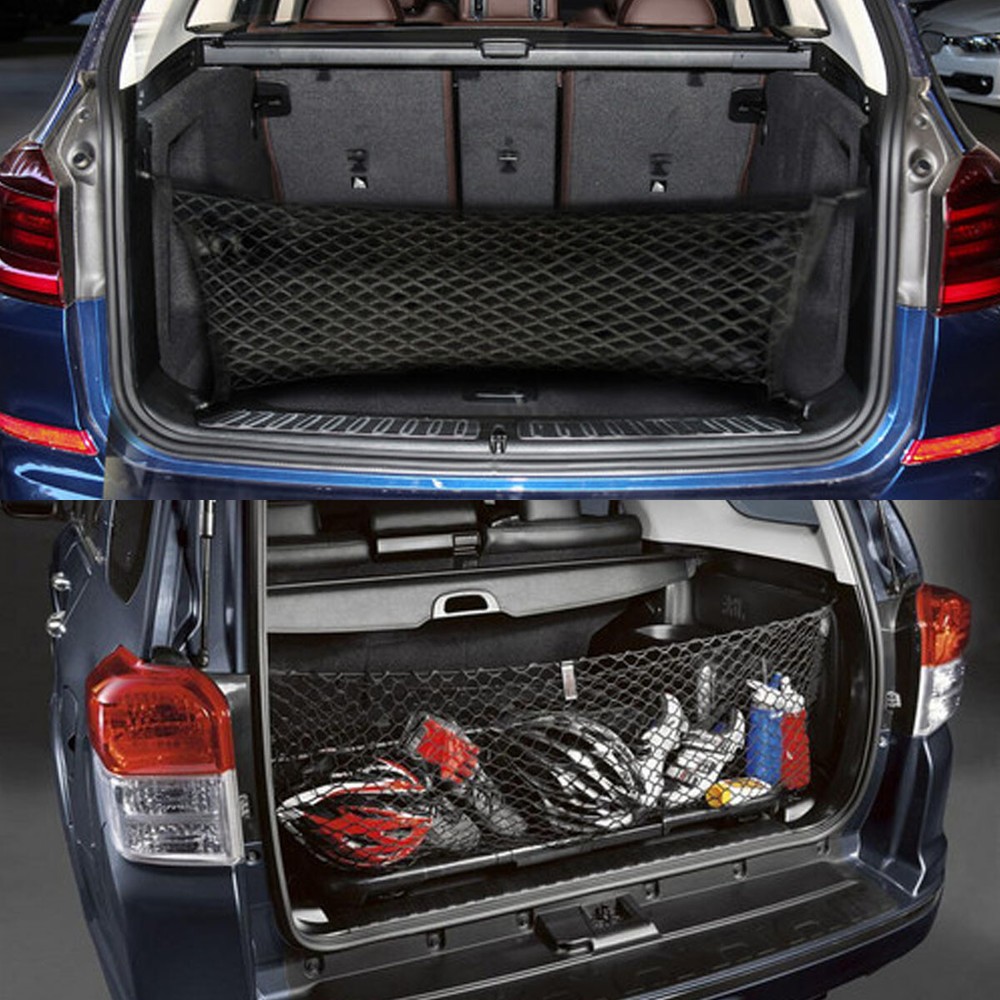 Rear Trunk Envelope Style Mesh Web Cargo Net for DODGE CHALLENGER 2008-2022