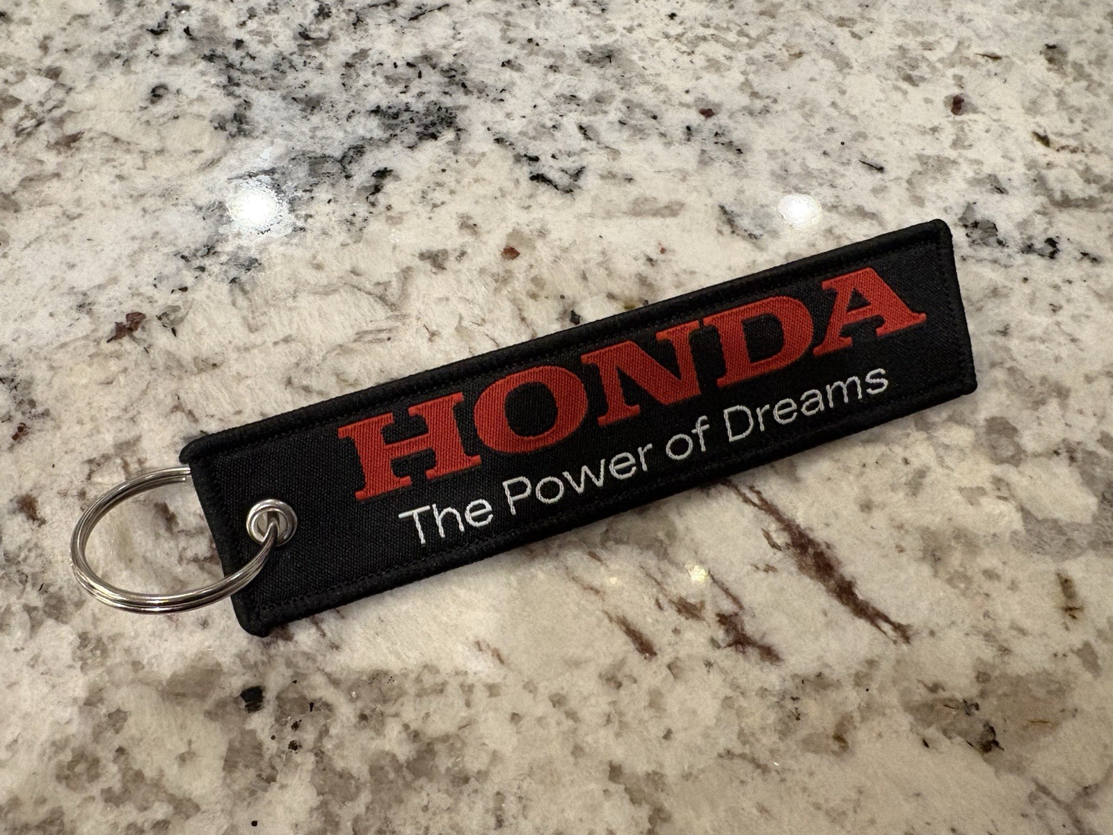 The Power Of Dreams Racing Double Sided Car CBR Motorcycle Keychain For Honda