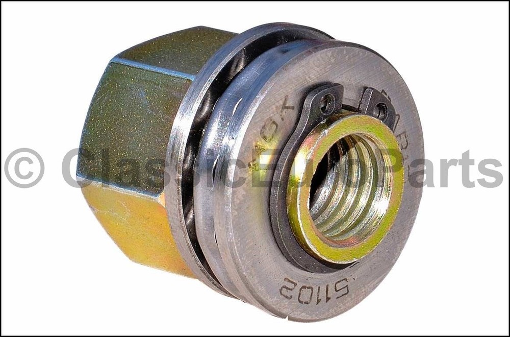 Replacement M12 nut with bearing for car bushing pullers