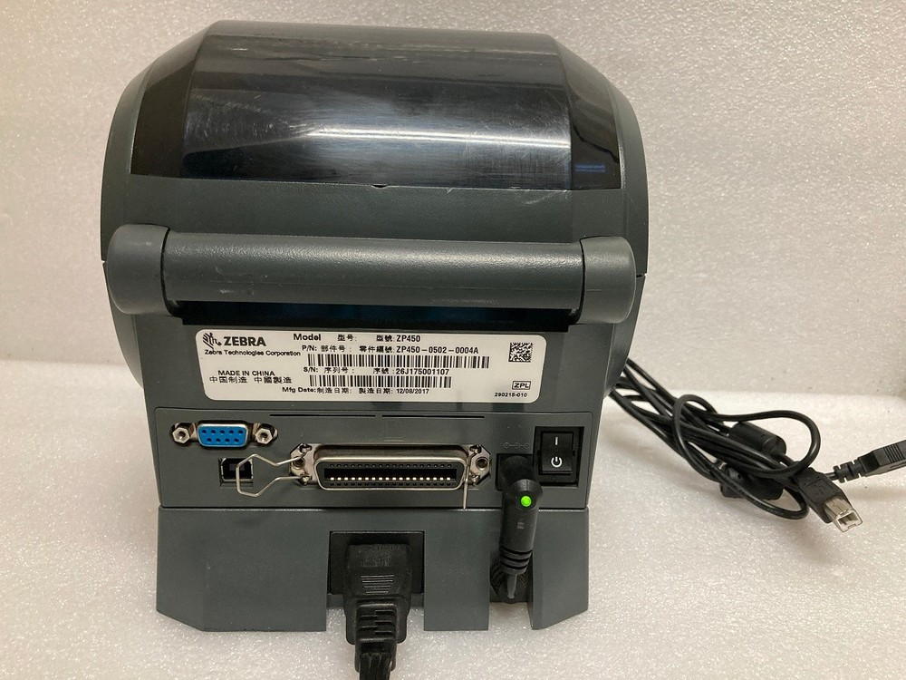 Zebra Thermal Label Printer ZP 450 CTP