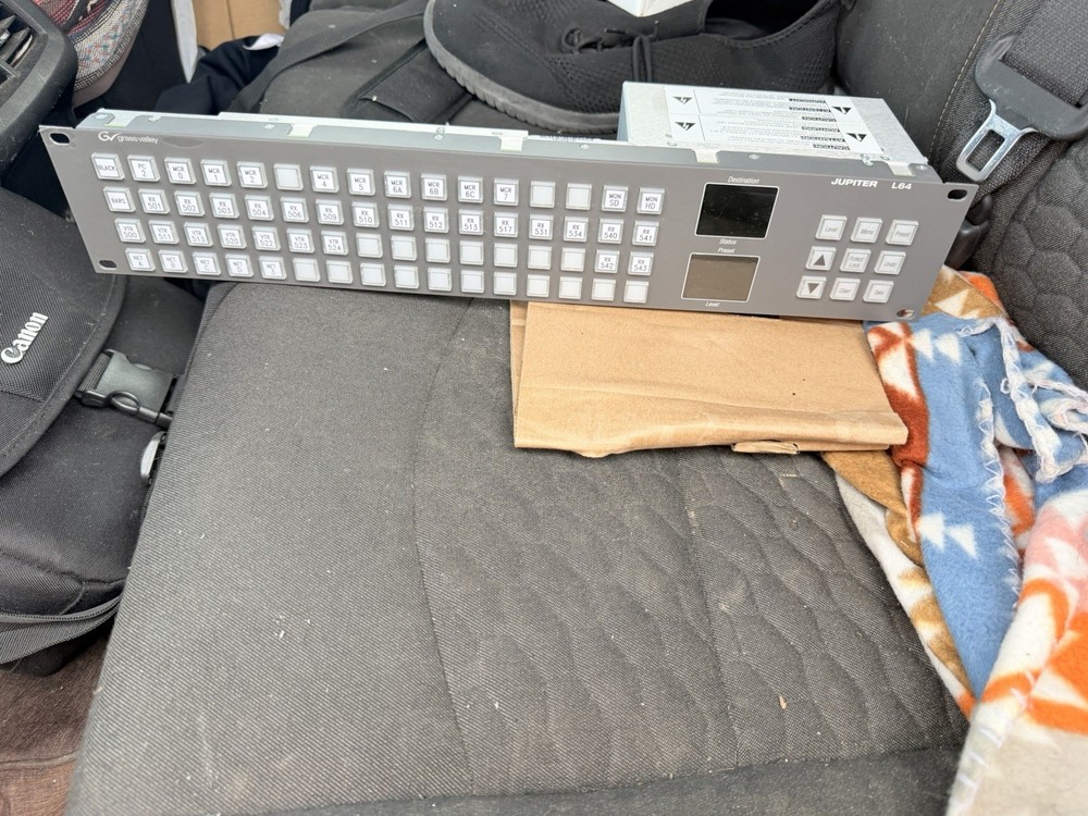 Grass Valley Jupiter L64 Control Panel Broadcast Router Control Panel UCP-CP-L64