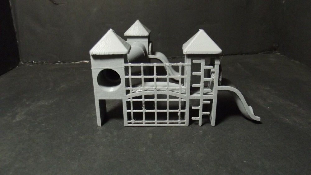 O Scale Playground Equipment Kit.  TA7  3D Printed