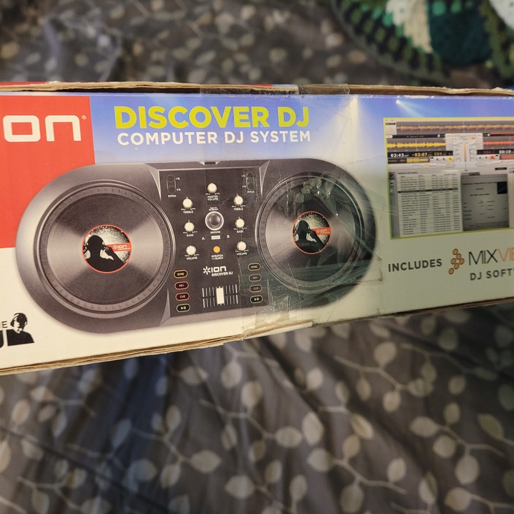 Ion Discover DJ Computer System Discovery PC Mac USB Open Box NIB