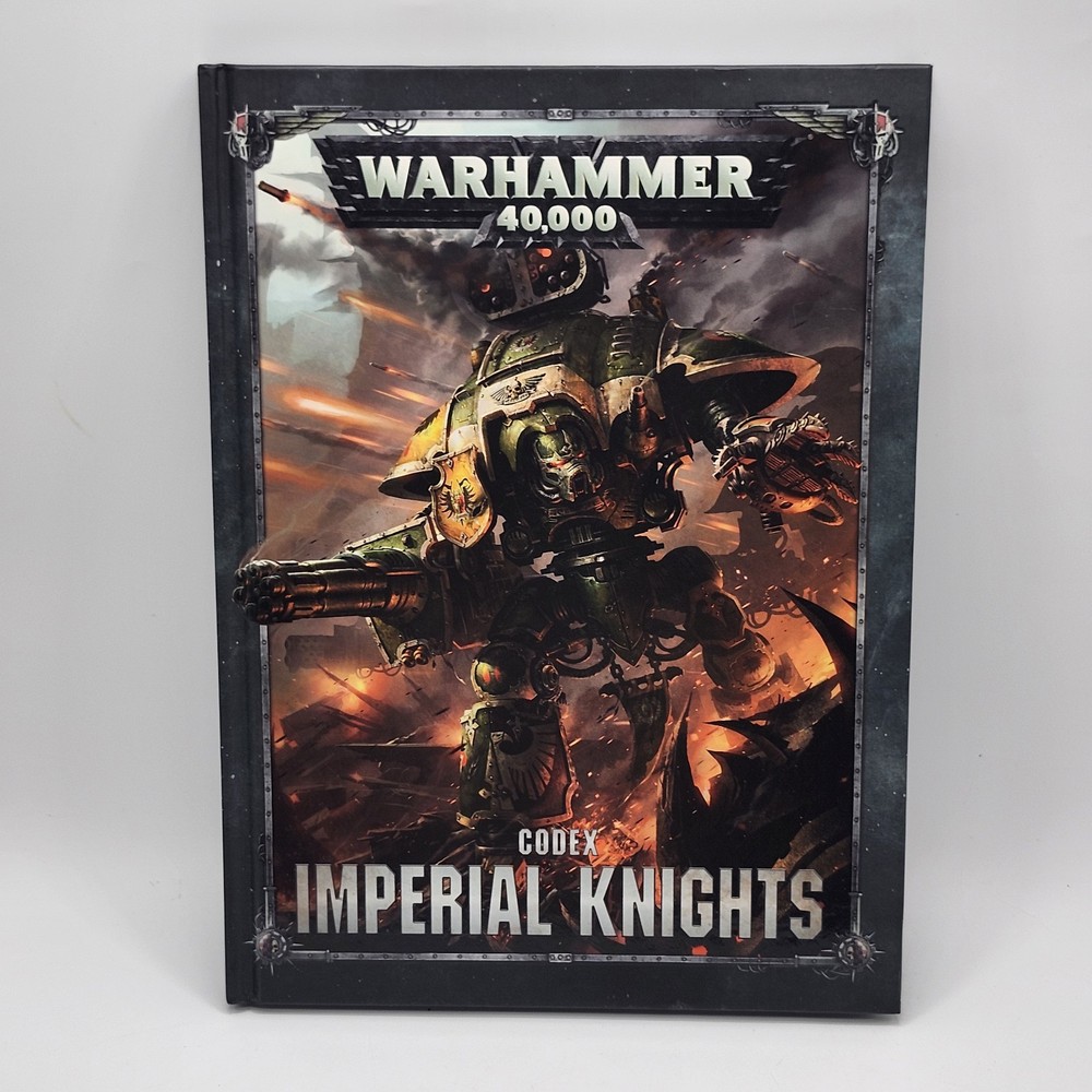 Warhammer 40k Imperial Knights 6th Edition Codex Mint Condition