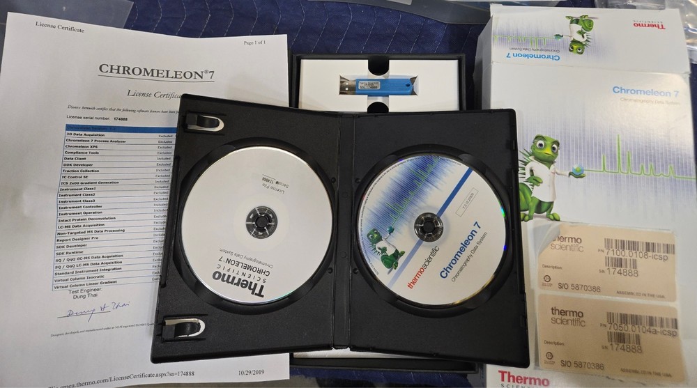 Thermo Chromeleon Ion chromatography control software, complete