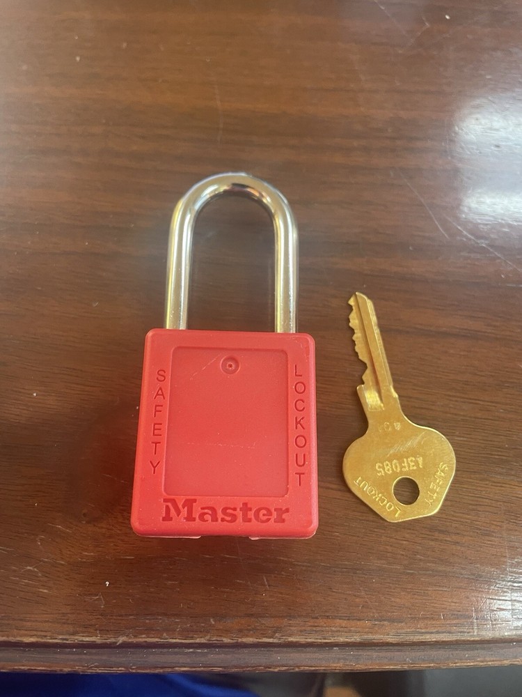 Master Lock 410RED Lockout Padlock - Red
