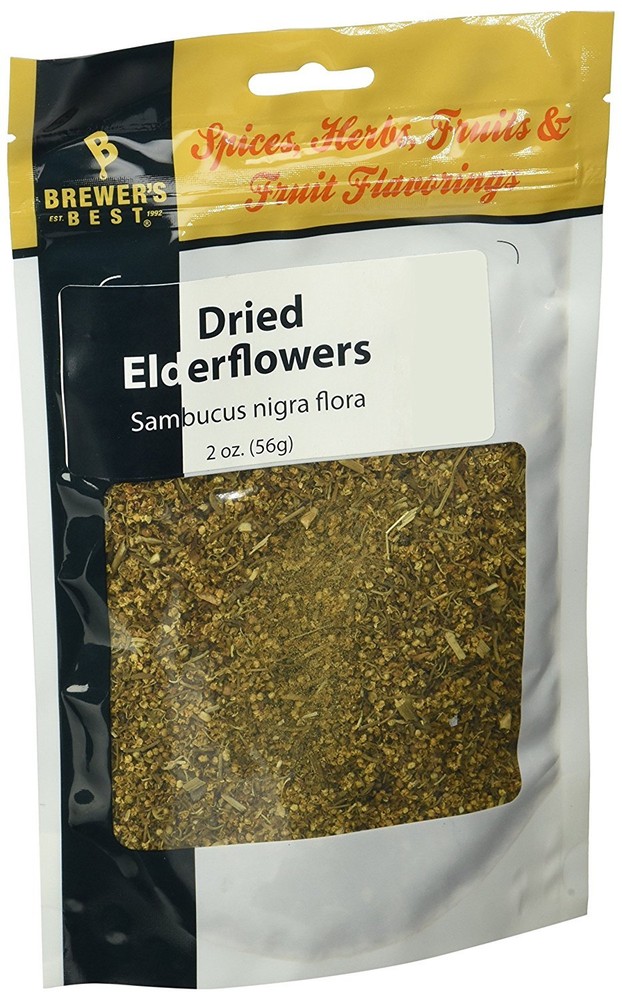 Dried Elderflowers 2 oz