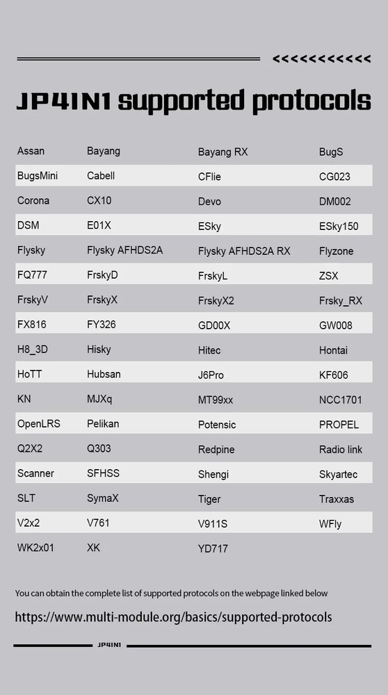 Jumper JP4IN1 Micro JR 4-in-1 Multi-Protocol External Transmitter TX Module