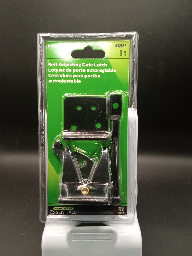 Hillan 852688 Universal Gate Latch Black