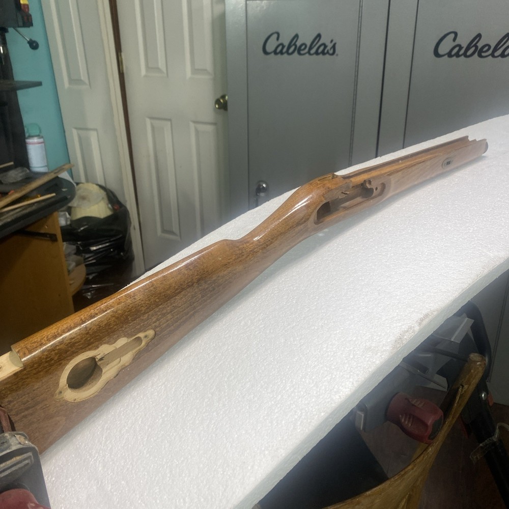 CVA Hawken Maple Muzzleloader Stock 15/16”Barrel Channel.