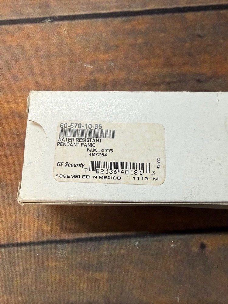 Interlogix GE Security 60-578-10-95 NX-475 Wireless Water-Resistant Panic Button