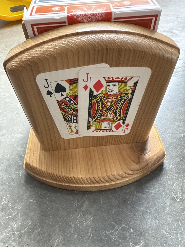 L&R Crafts Two Deck Playing Card Holder