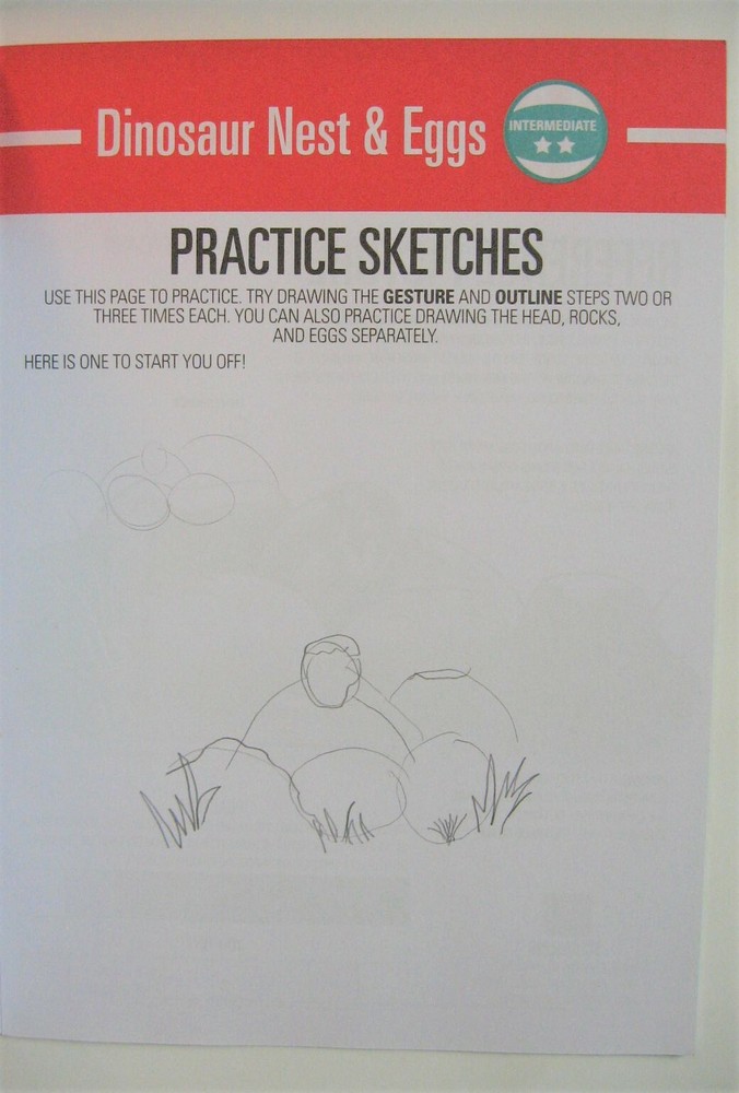 iDraw Dinosaurs Easy Step by Step Tutorials Intermediate and Advanced Level