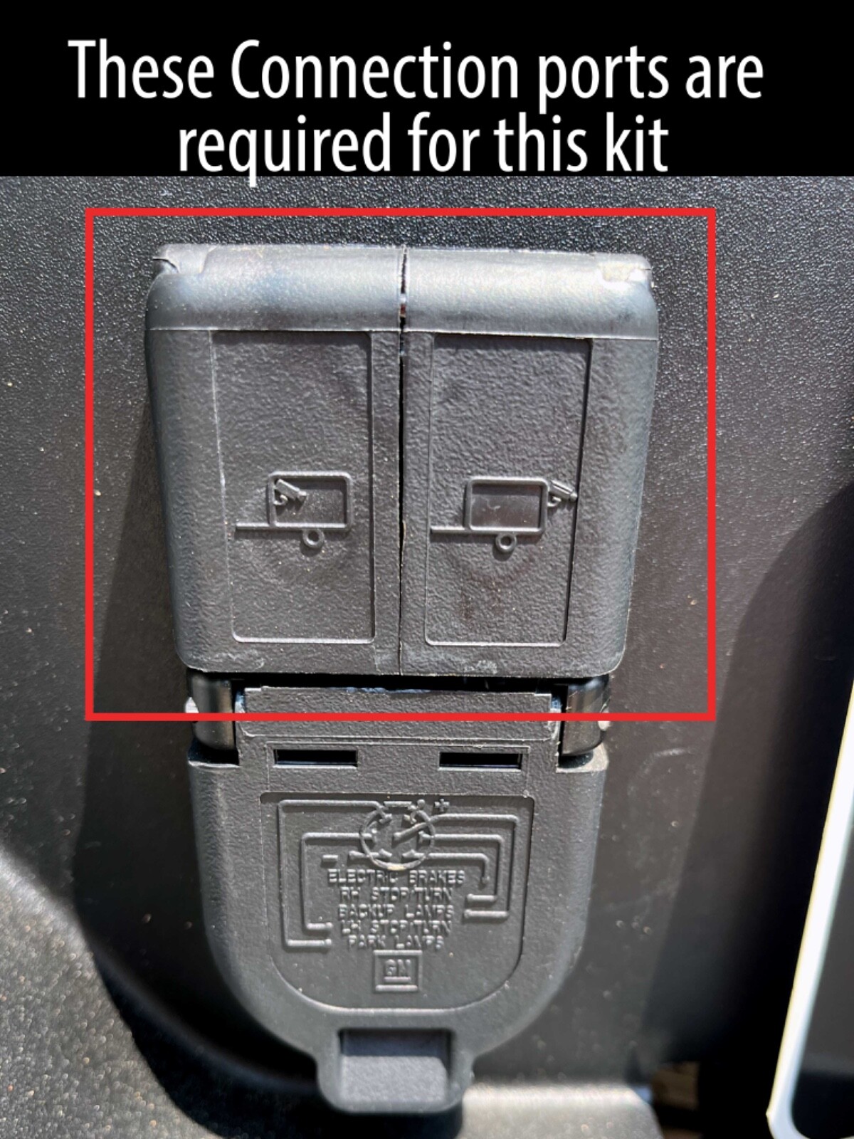 Complete GM Trailer Kit (Inc. GM Camera and Cable) fits Silverado & Sierra