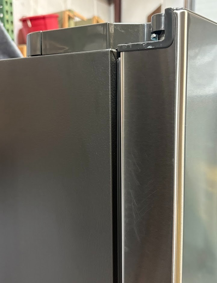 GE ENERGY STAR GFE24JYKHFFS 33" Stainless 23.6 Cu. Ft. French-Door Refrigerator