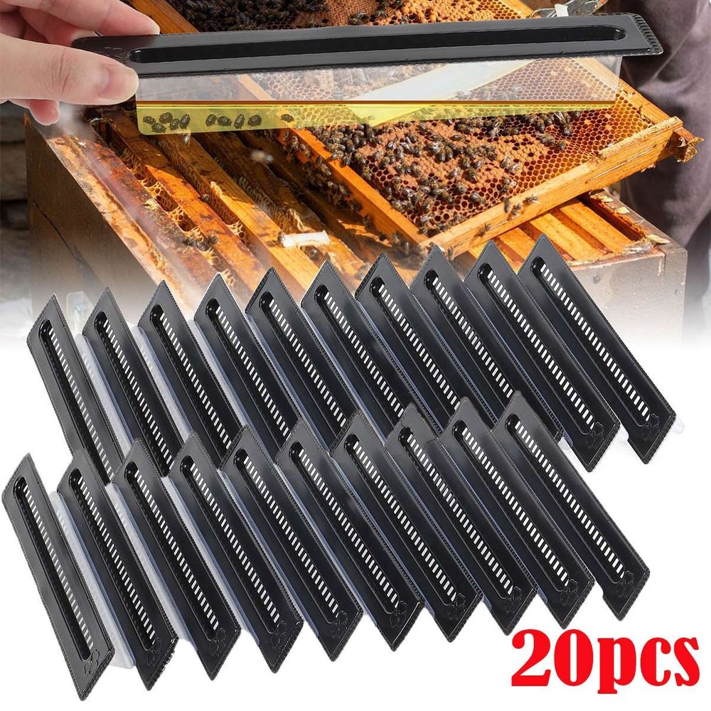 20Pcs Plastic Small Bee Hive Beetle Blaster Beehive Beetle Trap Beekeeping Tools