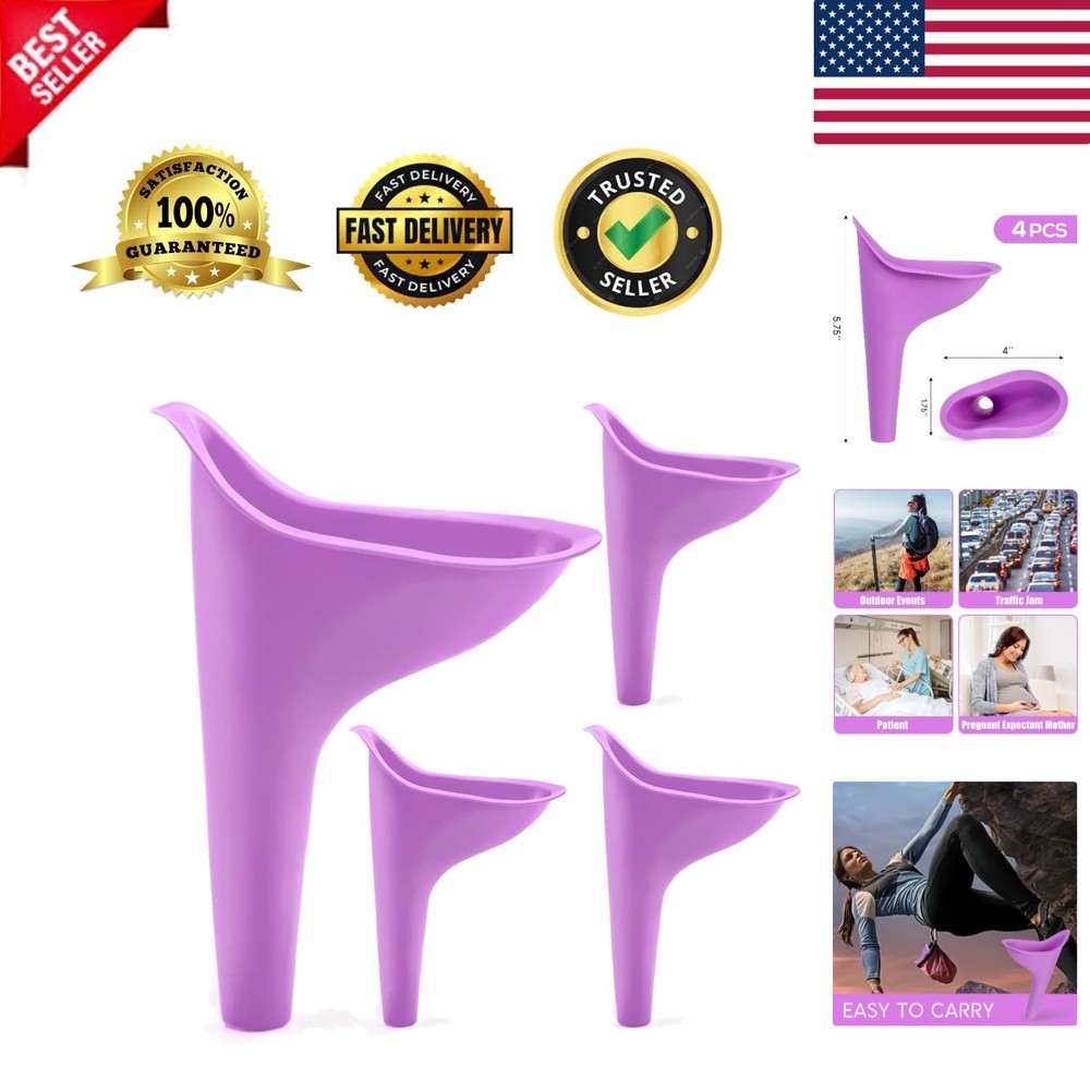 Portable Pee Funnel Set - Ideal Urinal Solution for Hiking, Camping & Festivals