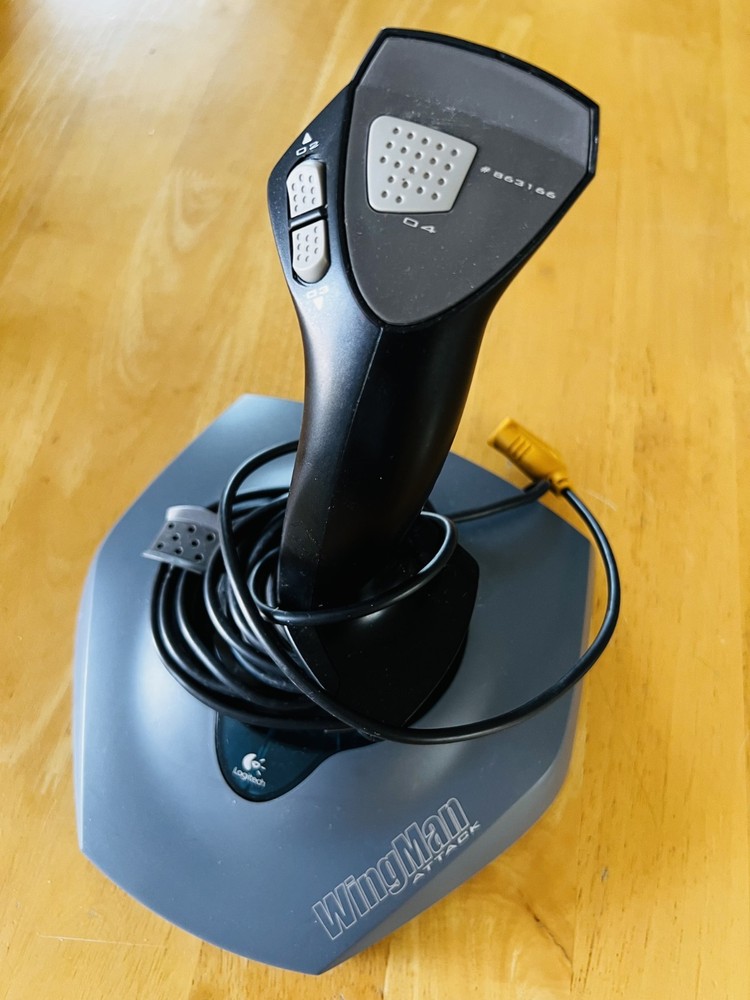 Logitech Wingman Attack 2 USB Joystick(Model J-UD11)