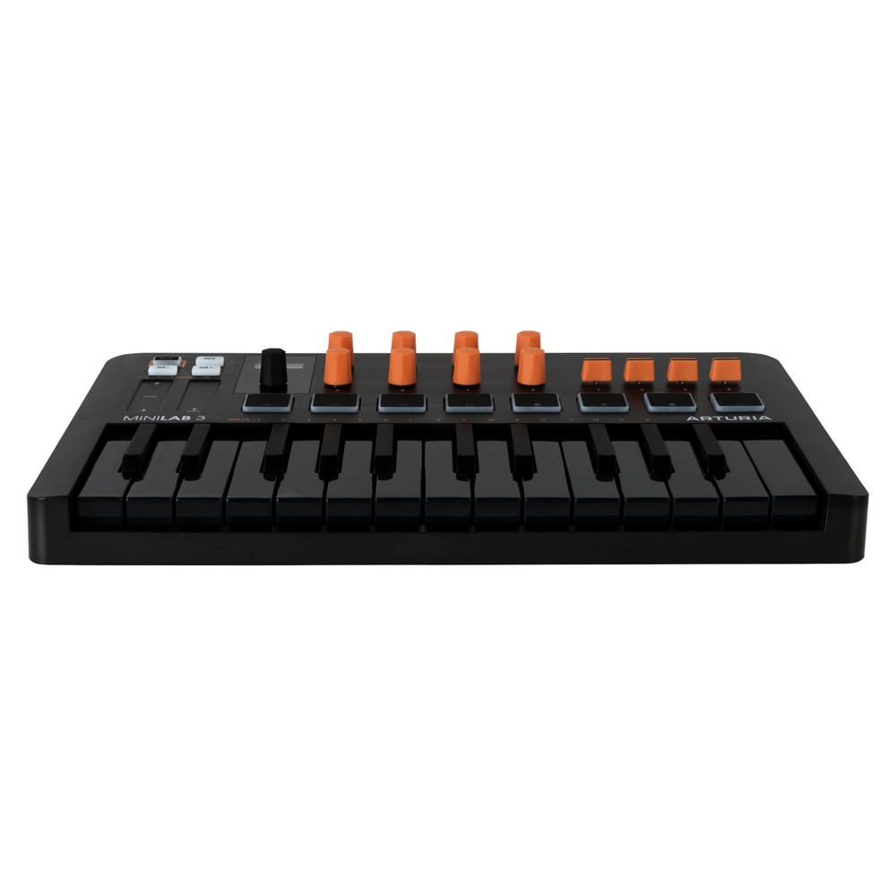 Arturia MiniLab 3 - Universal MIDI Controller, Orange Edition