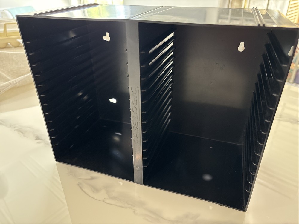 Case Logic 30 CD Storage Organizer Bundle With 2 CD’s TDK CD-Wall Mount