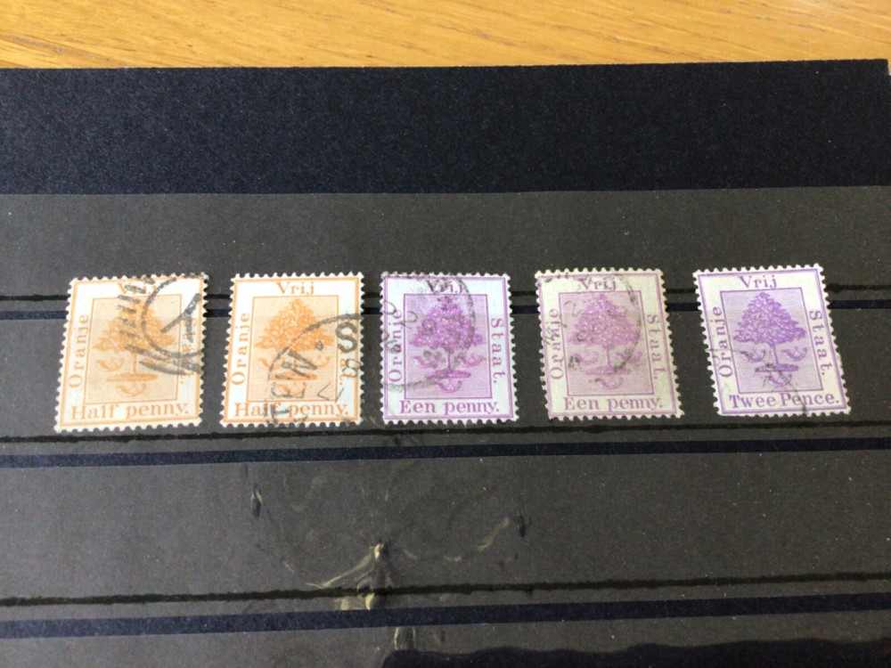 Orange state  used  stamps  A7023