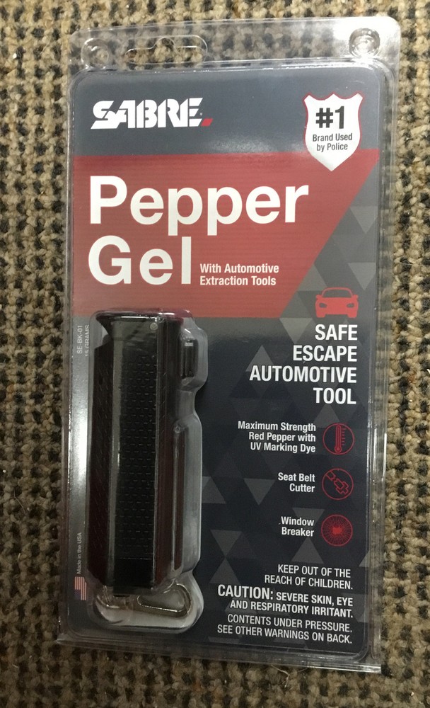 Sabre Pepper Gel SE-BK-01
