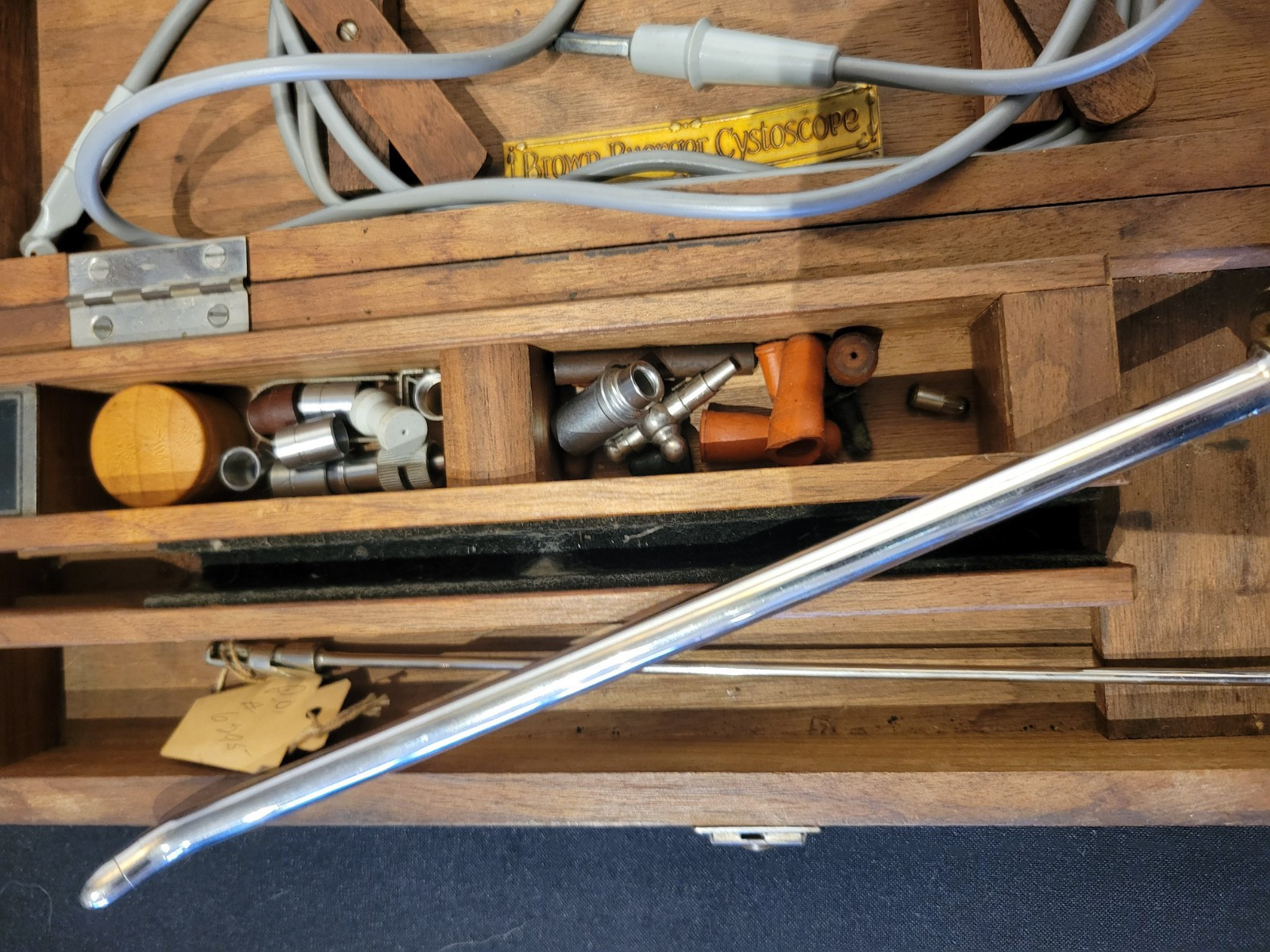 3 Sets of Vintage American Cystoscope Makers INC Brown-Buerger Cystoscope