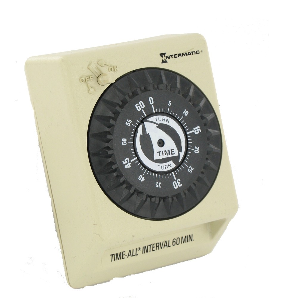 Intermatic IB161C 60-Minute Interval Plug-In Timer - Ivory