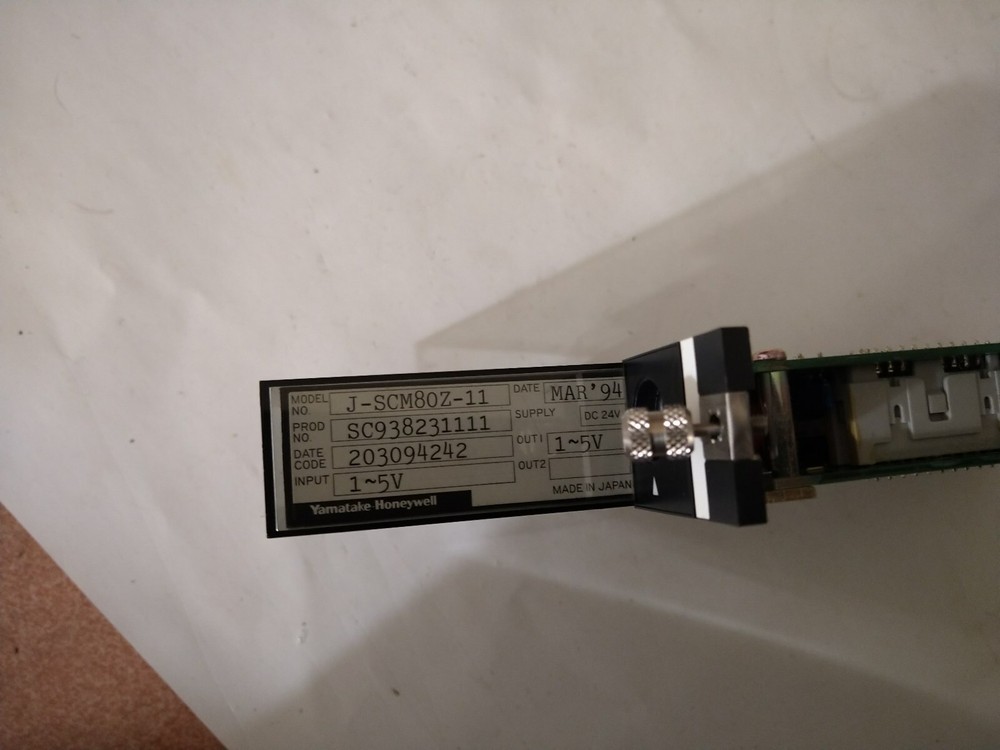 YAMATAKE-HONEYWELL DCS analog input module J-SCM80Z-11