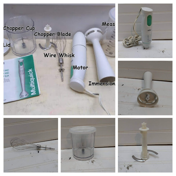 Pick Part] Braun Multi Quick Immersion Hand Held Blender Chopper Food Processor