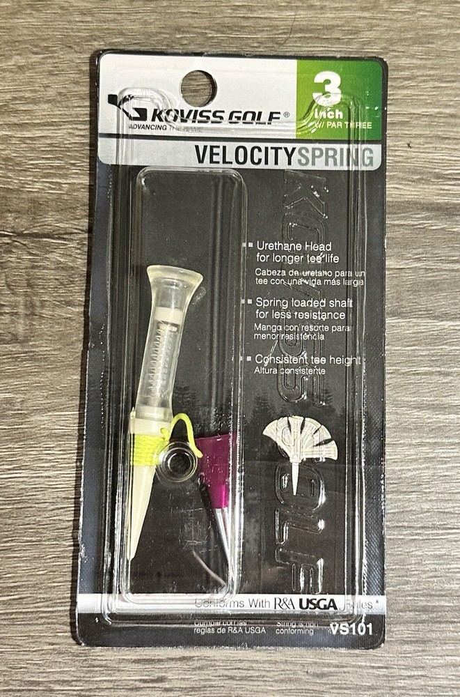 KOVISS Velocity Spring Golf Tees VS101