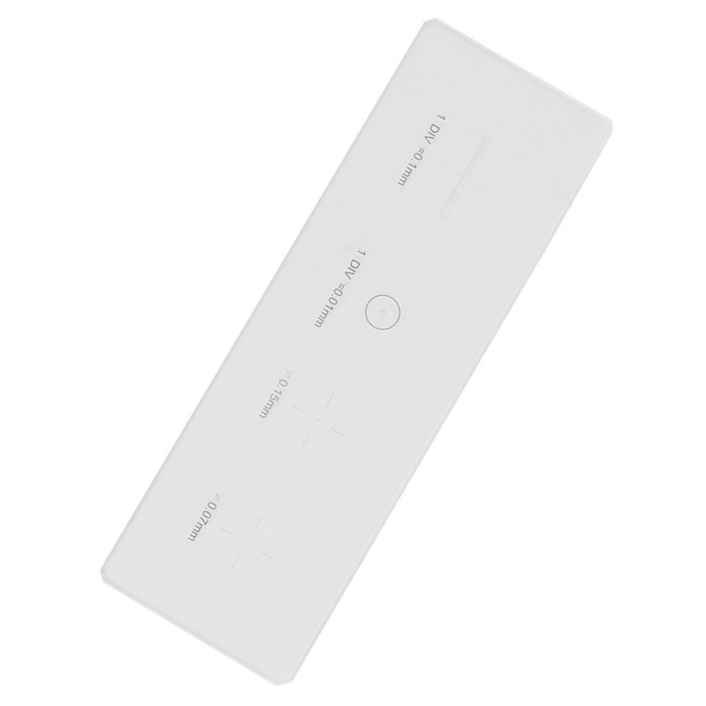 Microscope Objective Micrometer Calibration Slide Glass Stage Micrometer DIV CS