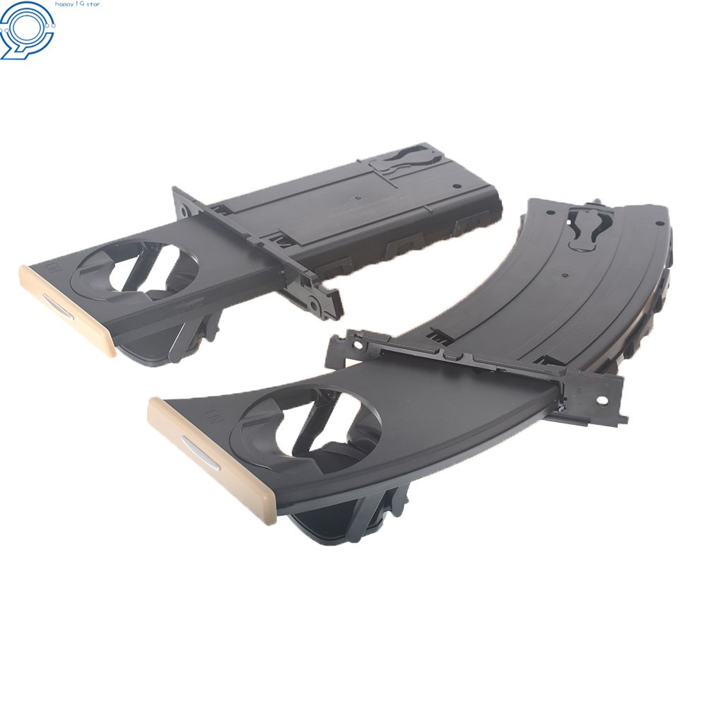 For BMW E90 E91 E92 E93 325i 325xi 330i M3 2PCS Beige Front Pair Cup Holder