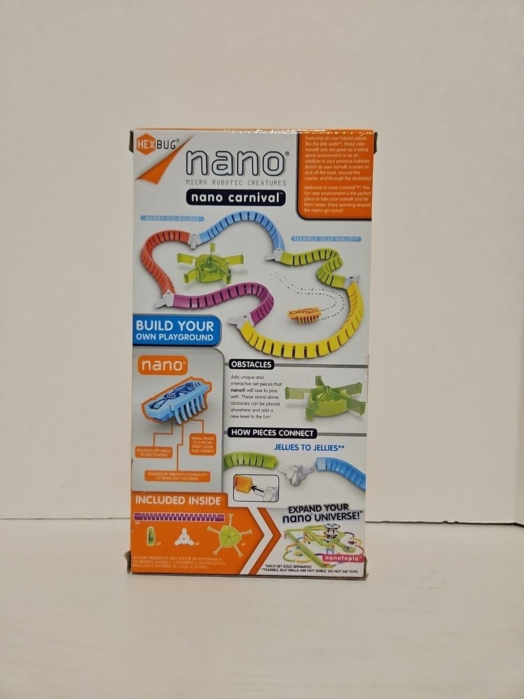 Hexbug Nano Carnival Micro Robotic Creatures Construction Kit (1 nano included)