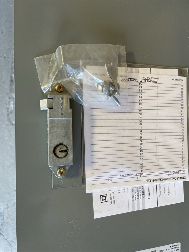 Square D MHC32S Panel Box Type 1 Enclosure COVER