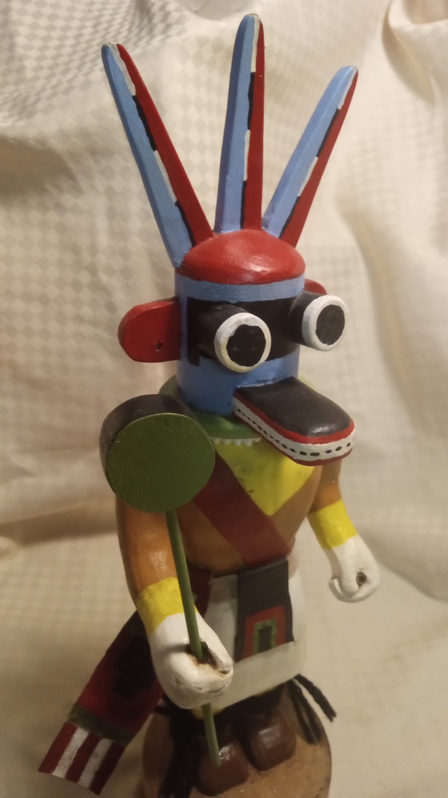 SIGNED Elna F. Wilson Kachina Doll - AUTHENTIC Native American Pueblo Art - 1994