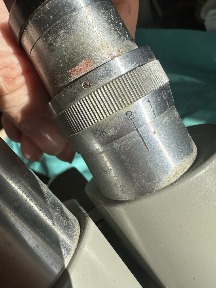 Elgeet 57580 Microscope 10x Vintage