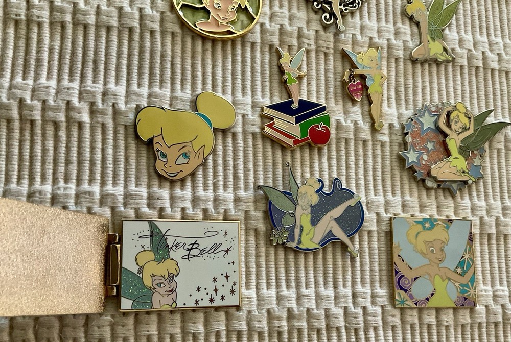 Disney Tinker Bell Pins - Assorted 10 Pins