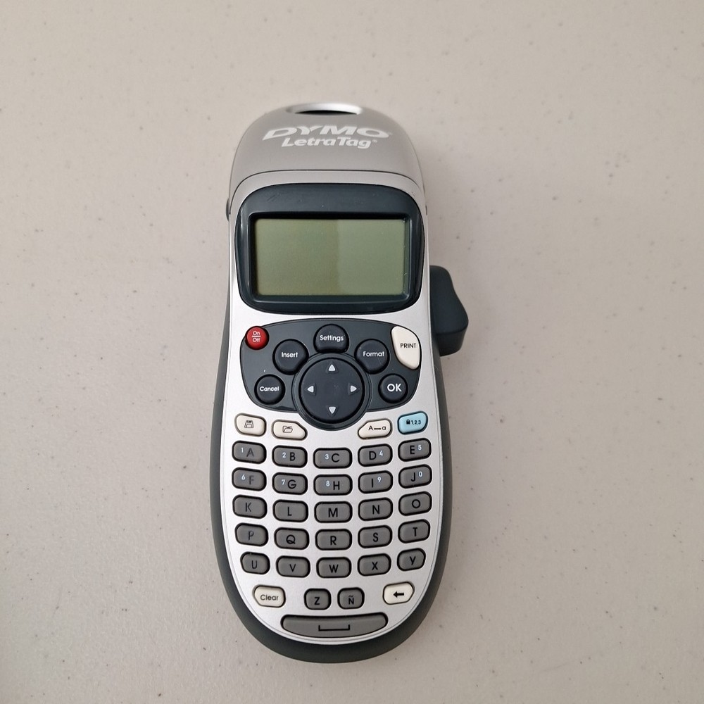 Dymo LetraTag Label Maker Handheld Electronic Printer Keyboard Portable TESTED